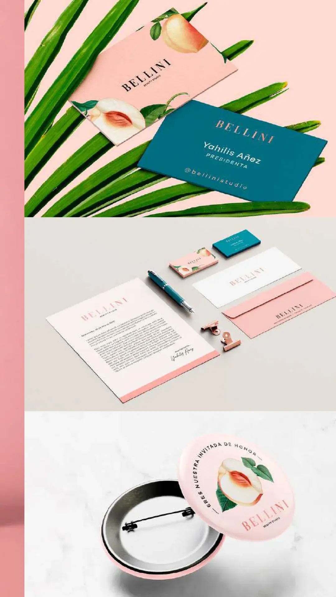 Trabajo de branding del portafolio de 1bite