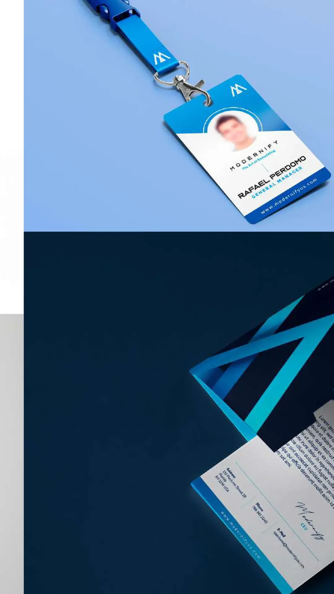 Trabajo de branding del portafolio de 1bite